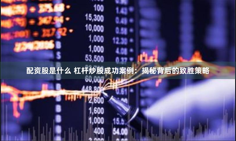 配资股是什么 杠杆炒股成功案例：揭秘背后的致胜策略
