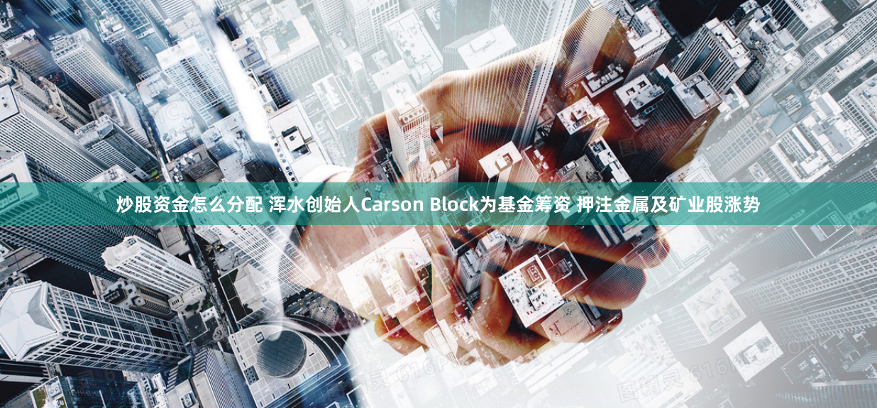 炒股资金怎么分配 浑水创始人Carson Block为基金筹资 押注金属及矿业股涨势