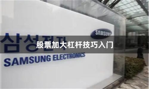 股票加大杠杆技巧入门